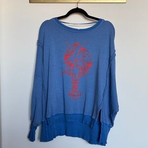 We the free graphic Camden pullover